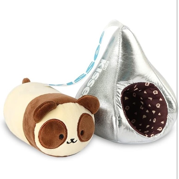 Official Hershey Kisses Squishy Pillow and panda doll plush stuffed animal - Picture 5 of 6